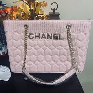 ***AUTHENTIC Chanel Pink Purse ***with matching mini